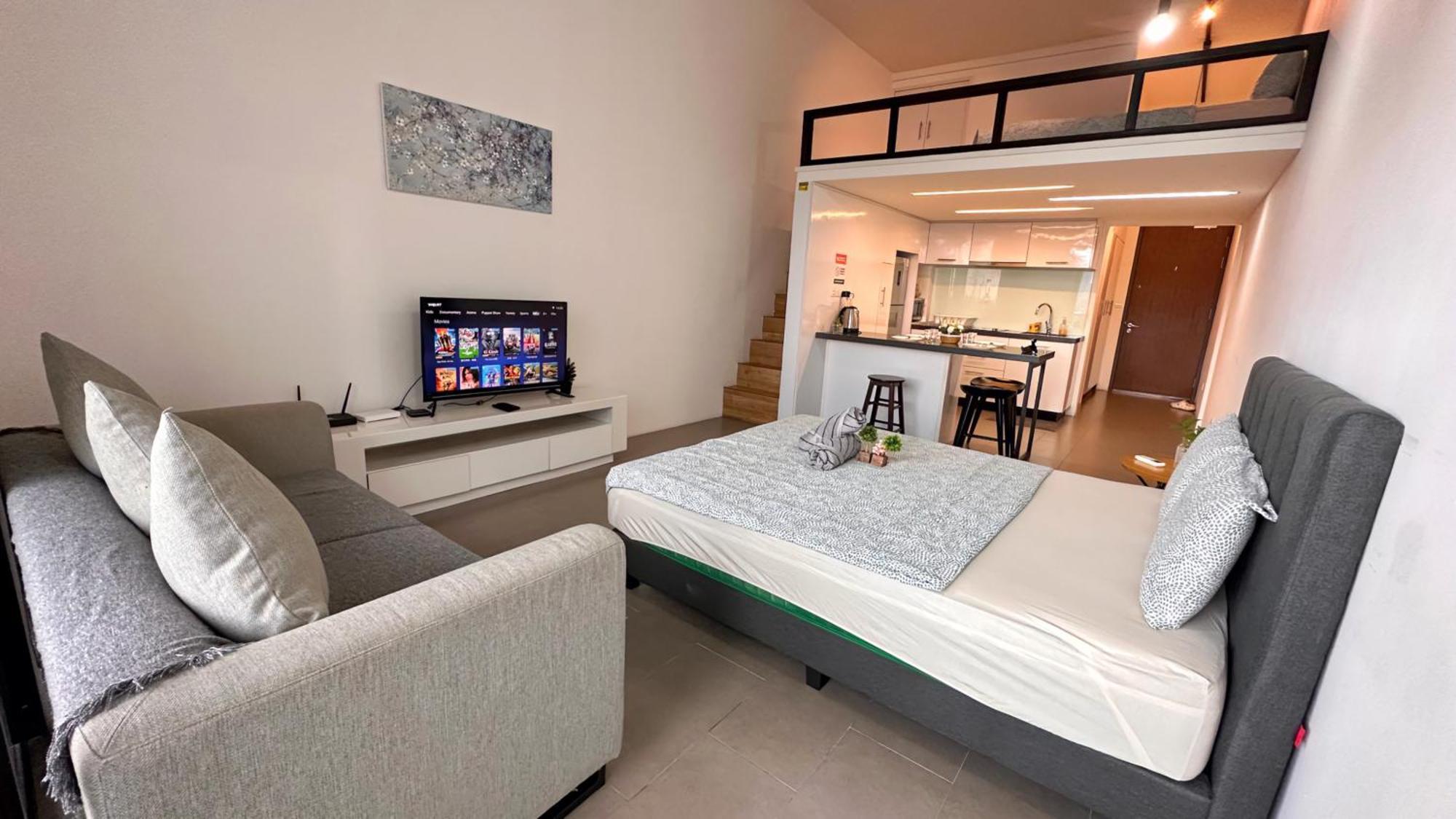 Appartamento Kl Sentral Loft, Est Bangsar #6, Lrt Kuala Lumpur Esterno foto