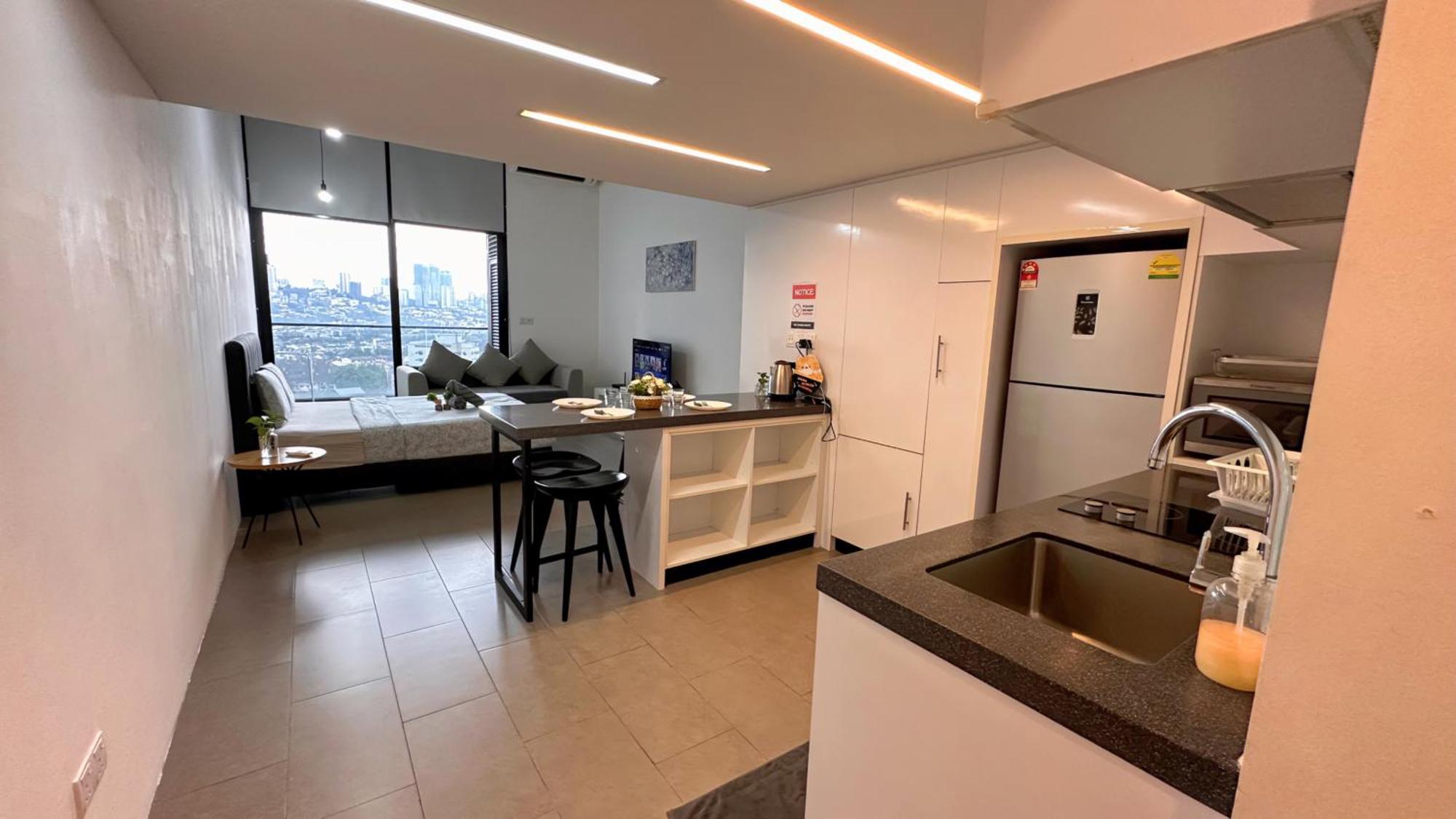 Appartamento Kl Sentral Loft, Est Bangsar #6, Lrt Kuala Lumpur Esterno foto